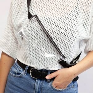Light & Fashionable Fanny Bag - Clear